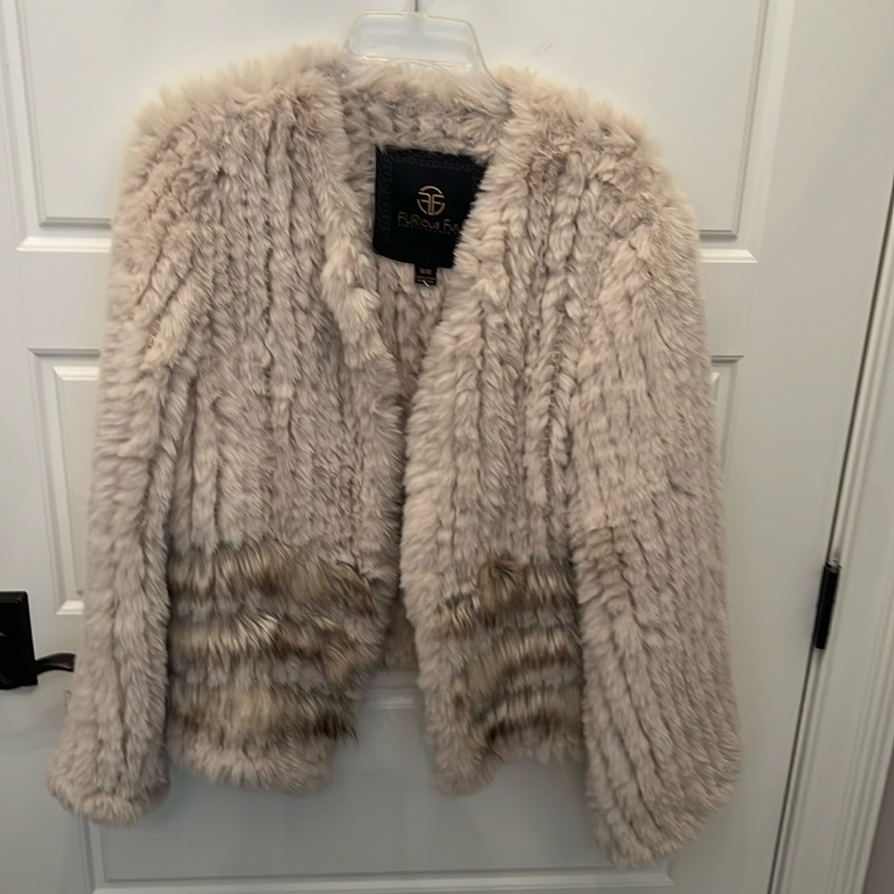 Ladies Faux Fur Jacket